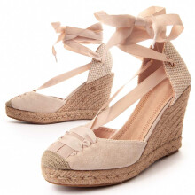 (Beige, 41) Montevita Spartsum3 87731 Damen-espadrille-wedge