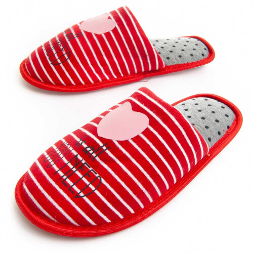 (ROT, 36) Northome Homer Damenpantoffeln 88217
