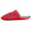 (ROT, 36) Northome Homer Damenpantoffeln 88217 5