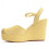 (Verde, 39) Espadrillas Con Zeppa Da Donna Montevita Wesparto9 88511 5