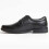(Schwarz, 45) Herren-lederschuh. Purapiel Confore9 98993 5