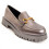 (Grau, 37) Damen-plateau-loafer. Montevita Macca3 96608 3
