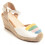 (WeiÃŸ, 37) Montevita Isa2 87287 Damen-espadrille-wedge 3