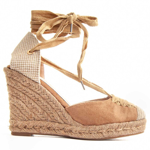 (Marrone, 40) Montevita Spartsum3 87244 Espadrillas Con Zeppa Da Donna 1