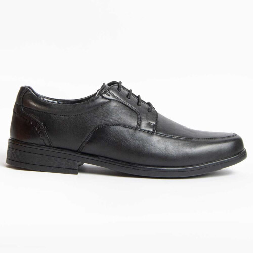 (Schwarz, 45) Herren-lederschuh. Purapiel Confore9 98993 1