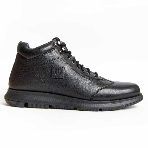 (Black, 41) Leather Boot For Men. Purapiel Botiel5 98990 1
