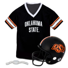 Conjunto de Uniforme de Fútbol Infantil Oklahoma State Cowboys - Casco + Camiseta NCAA