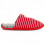 (ROT, 36) Northome Homer Damenpantoffeln 88217 2