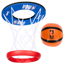 Franklin Sports NBA Canestro da Soffitto per Bambini - Set Mini Basket Morbido - Gioco Sicuro e Silenzioso