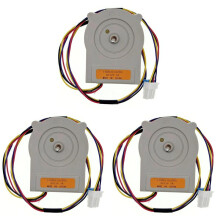 3X EAU63103205 Koelkastcondensorventilatormotor voor -Koelkasten Vervangt 73132 73133 LFXS24623B 12V 4-Pins Ventilatormotor