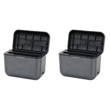 2X for X5 Battery Box Camera 360 Panoramic Action Accessories Batteries Charger 1xbattery Box