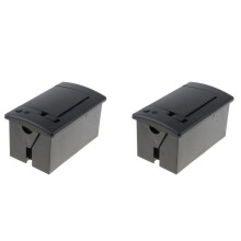 2X Imprimante Thermique Intégrée au Panneau de 58 mm avec Interface TTL à Utiliser pour Ticket de Réception ESC POS Android 5V-9V QR701