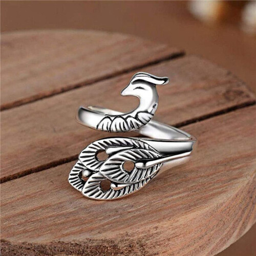 6Pcs Adjustable Knitting Loop Ring- Goldfish Open Finger Ring,Crochet Finger Yarn Holder,Yarn Guide Finger Holder 1