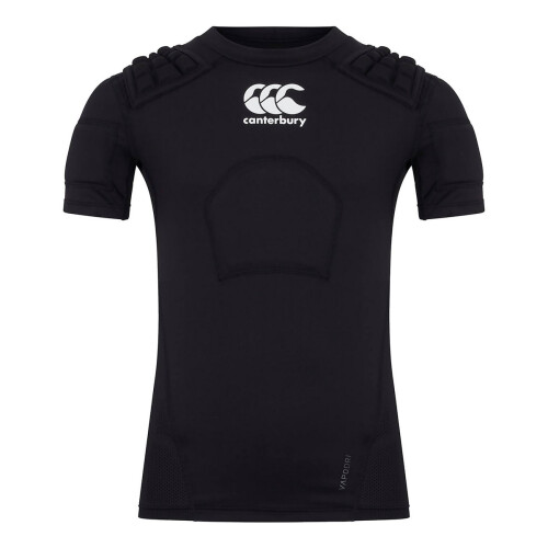 (M, Black/White) Canterbury Mens Core Rugby Shirt