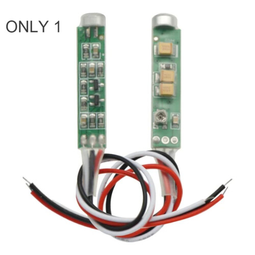 Output Volume Adjustable Special MIC Microphone Module Audio Pickup Adapter Module with Pre-Amplifier for CCTV IP Camera 1