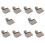 10X Arxin 12 Band Self Inking Rubber Stamps Numbering Machine, Grey White 1