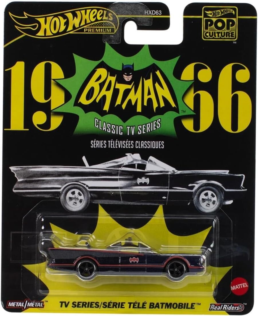 Hot Wheels Collector 1966 TV Series Batmobile for Collectors on OnBuy