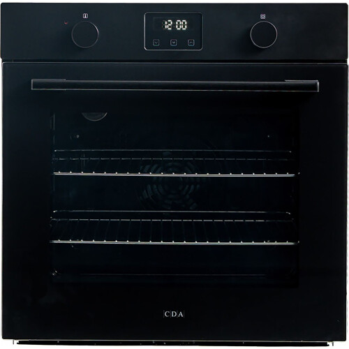 CDA CDA SC200BL Built In 60cm Electric Single Oven Black A