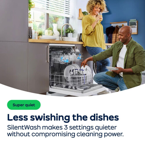 Beko Beko BDFN26442W Full Size Dishwasher White C Rated 1