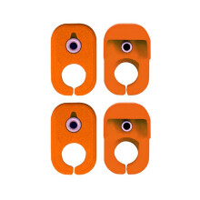 4pcs for AMS 3D Printer Accessories X1/P1 Series Suitable for AMS Lite Inlet Ceramic Ring Protector C