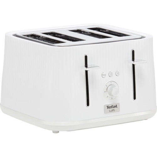 Tefal Tefal TT760140 Loft 4 Slice Toaster White