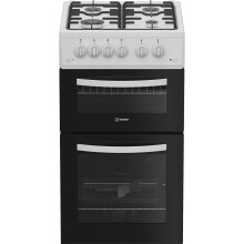 Indesit ITG5GMW Gas Cooker with Gas Hob 50cm Free Standing White A+ New