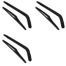 3X Ensemble de Balais de Bras D'Essuie-Glace Arrière pour Fortuner 2008-2017