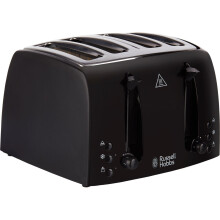 Russell Hobbs Spectrum 21651 Textures 4 Slice Toaster Black