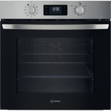 Indesit IO 278P1 X UK Turn&Go Built In 60cm Electric Single Oven Stainless
