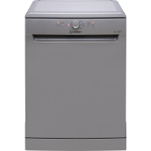 Indesit D2FHK26SUK Full Size Dishwasher Silver E Rated