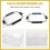 Camera Dry Box Clear Camera Protective Case Multifunctional Dustproof Sealing Drying Storage Box for DSLR Lens Flash XL 7