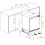 Hisense Hisense FUV124D4AWE Built Under 101 Litres Under Counter Freezer White E 3