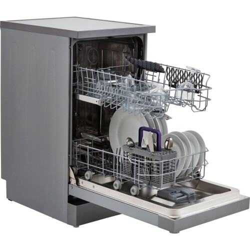 Beko Beko DVS04020S Dishwasher Slimline 45cm 10 Place Silver E 2