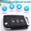 Car 3 Buttons Key Shell Folding Remote Control Key Shell for  MBQ   Narrow Key Blade Housing Cover 3