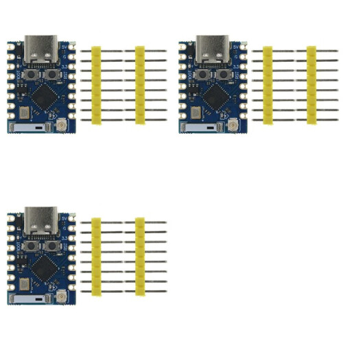 3X ESP32-C3 PRO  Development Board Onboard ESP32-C3FH4 Chip Module WiFi  Development Board Ongelast