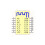 2X WBR3-Modul Low  Serielles WiFiBluetooth/ 4.2 MCU-Modul  Socket Cloud-Modul 16 X 24 mm 3