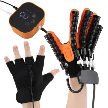 Hand Rehabilitation Glove-Adjustable Stroke Recovery Trainer for Finger Wrist&Grip Strength Home Therapy ForHemipl(US),B