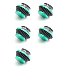 5Stück 42MM Luftfilter für 47Cc 49Cc Super Pocket Bike Upgrade Kit Dirt Bike ATV Quad Aluminium Luftfilter Cyan