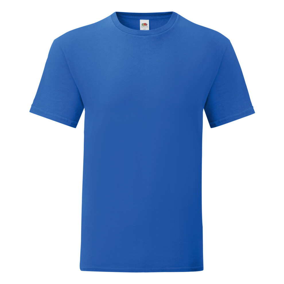 Fruit Of The Loom (Xxl, Royal Blue) Mens Iconic T-Shirt