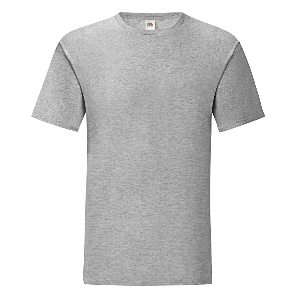 Fruit Of The Loom (S, Athletic Heather) Mens Heather Iconic 150 T-Shirt