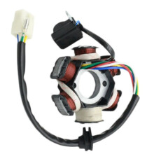 Motorcycle Magneto Stator Coil 6 Coil 5 Wire Stator for 50cc 70cc 90cc 110cc 125cc ATV Quad Go Kart