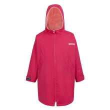 (5-9 Years, Pink Potion/Pink Shell) Regatta Childrens/Kids Changing Robe