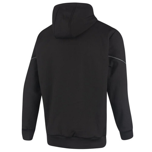 Lee Cooper (L, Black) Lee Cooper Mens Reflective Hooded Jacket 1