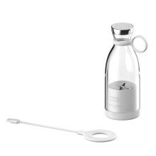 Presse-Agrumes Électrique Sans Fil, Portable et Puissant, pour Usage Domestique, Blanc.