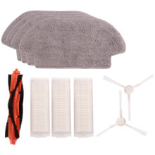 pour Robot de Nettoyage Mi Robot Vacuum Mop Pro P, ModèLe: STYTJ02YM, Brosse LatéRale Principale + Filtre Hepa + Chiffon de Vadrouille