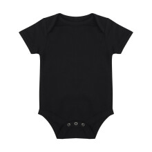 (0-3 Months, Black) Larkwood Baby Boys/Girls Essential Short Sleeve Bodysuit
