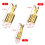 600PCS Insulated Spade Connectors Set with Storage Box for Electrical Wiring 6