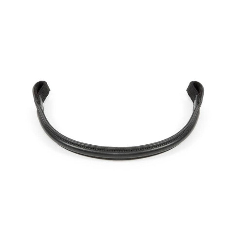 (X Full, Black) Aviemore Raised Leather Horse Browband