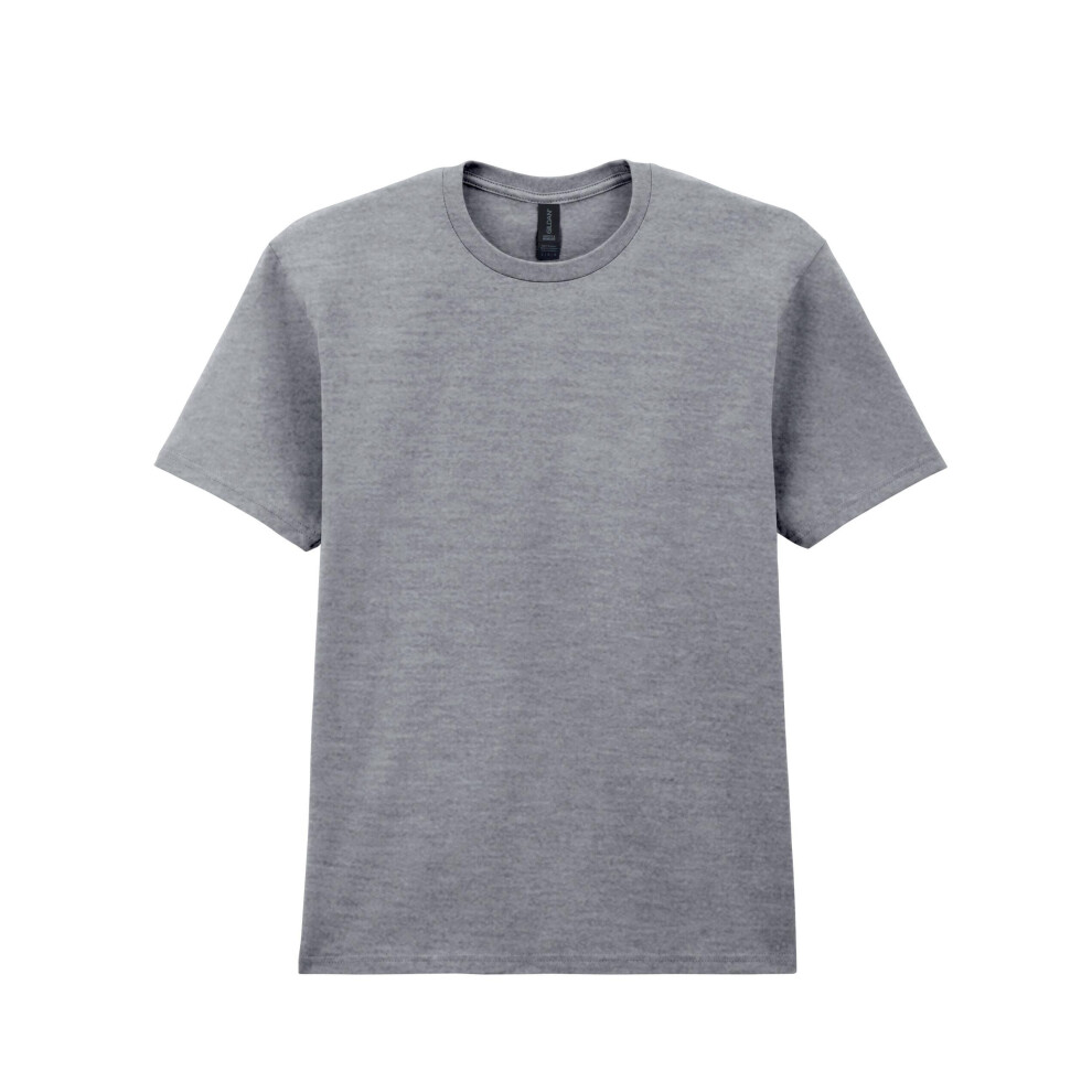 Gildan (5Xl, Sports Grey) Unisex Adult Softstyle Midweight T-Shirt