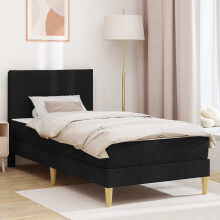 vidaXL Bettrahmen 80 x 200 cm Schwarz